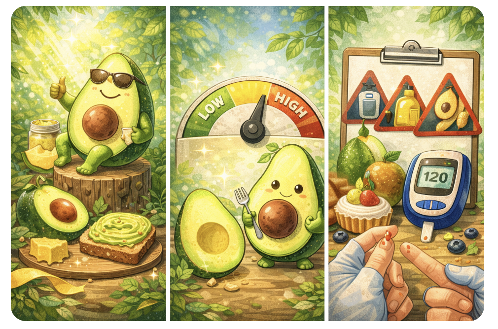 숲속의 버터 아보카도