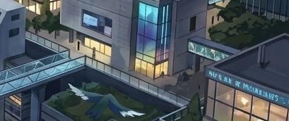 케이팝 데몬헌터스를 통한 과거와 현재, 미래를 잇는 지속가능패션에 대한 생각을 묘사한 이미지