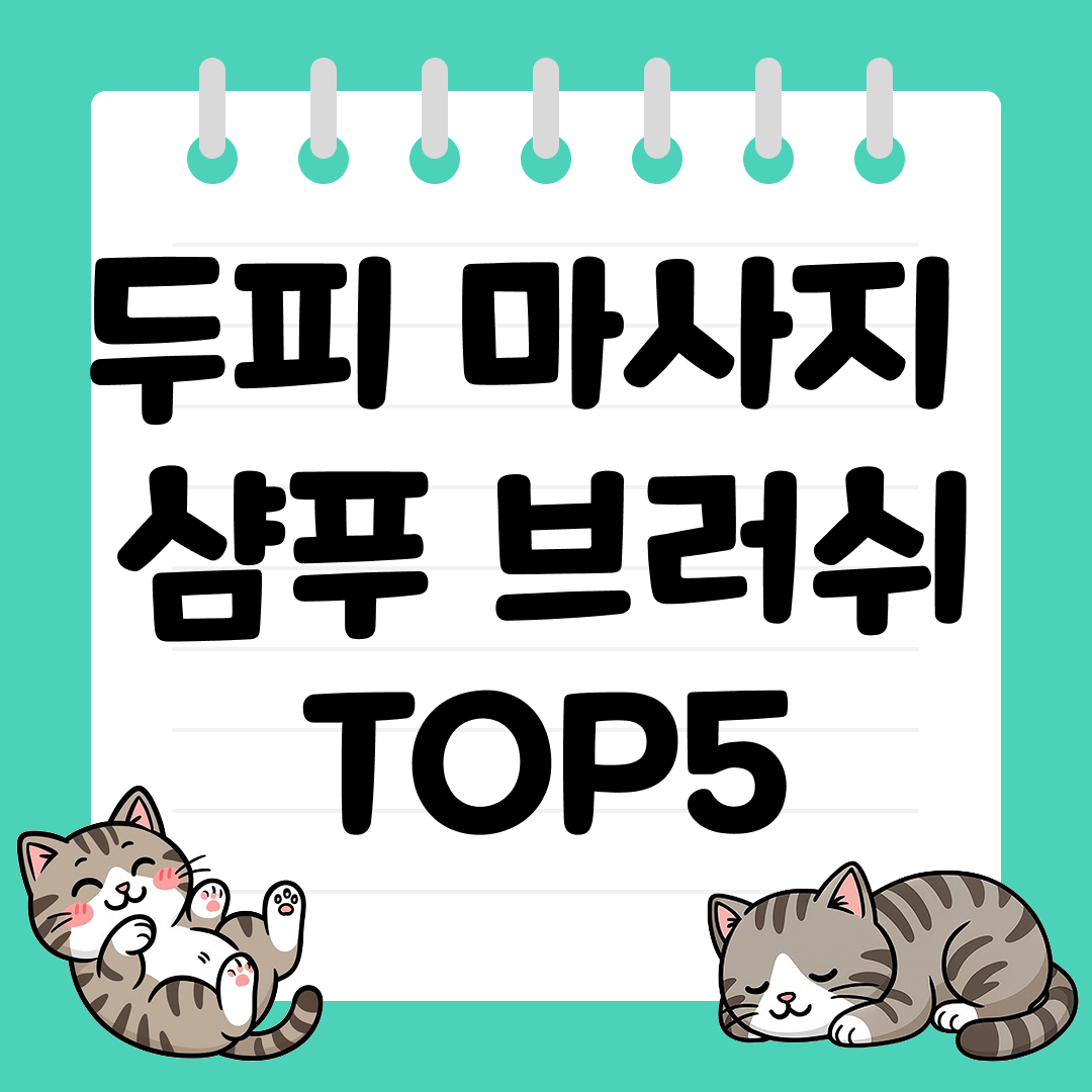 각질 제거와 혈액순환을 돕는 두피 마사지 샴푸 브러쉬 TOP5