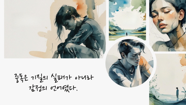 중독은 기질의 실패가 아니라 감정의 언어였다에 관한 그림