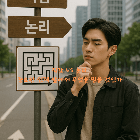 직감, 논리, 의사결정, 심리학, 시스템1, 시스템2, Kahneman, 인지과학, 감정과이성, 결정전략