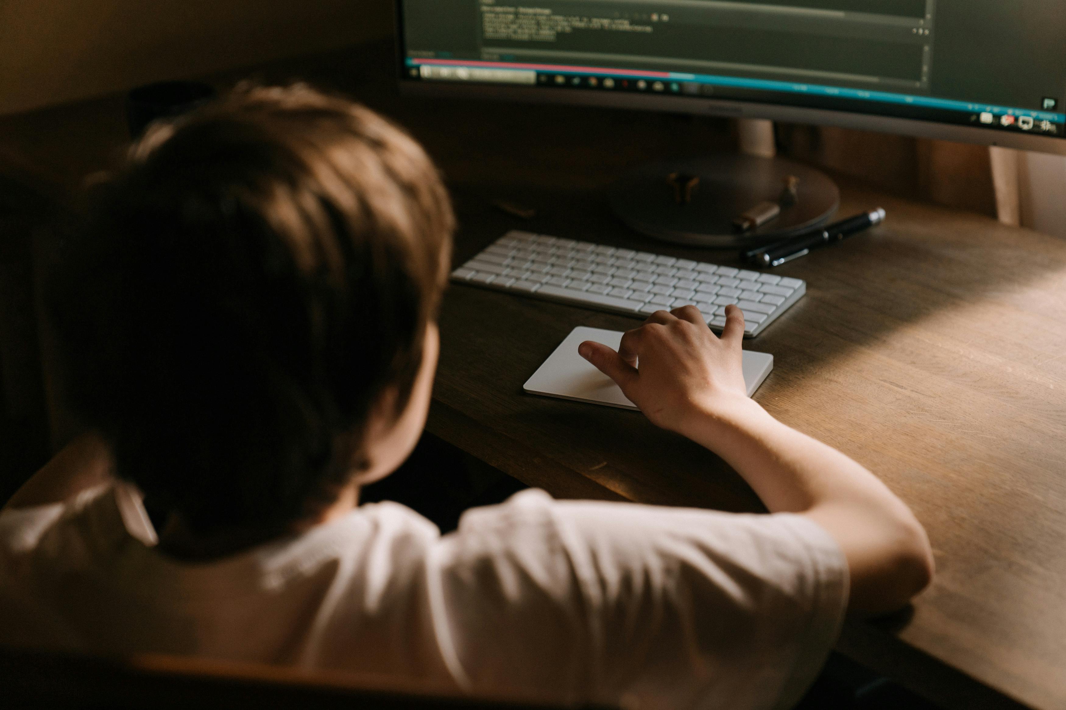 Photo by cottonbro studio: https://www.pexels.com/photo/person-using-computer-on-table-4709292/