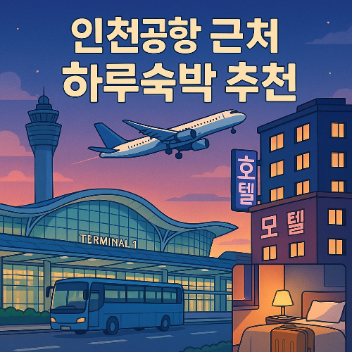 인천공항 근처 하루숙박 추천