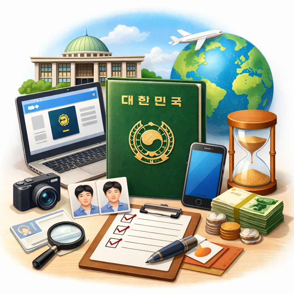 여권 재발급 방법 총정리 (온라인 신청부터 준비물, 비용, 소요기간까지) 관련 사진