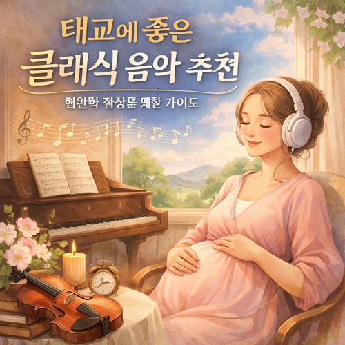 태교와 클래식 관련 이미지
