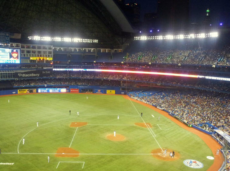 MLB 야구 경기장면