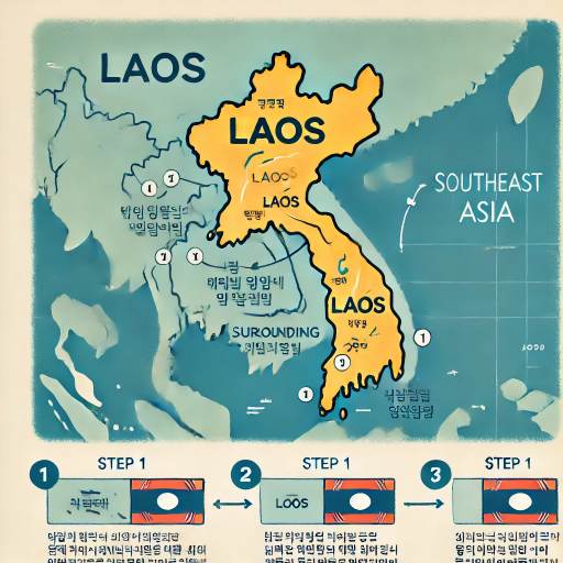 라오스 지도 한글판 보기 &ndash; 라오스 공식 관광청