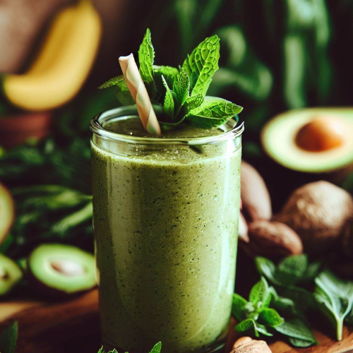 비건 그린 스무디