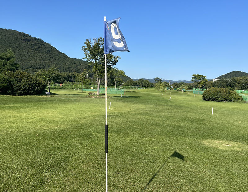 경주시 알천파크골프장. 위치: 경상북도 경주시 구황동 7-1