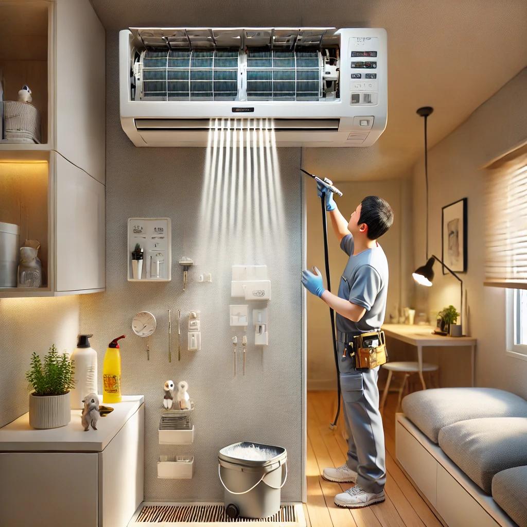 원룸 에어컨 청소비용