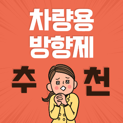 차량용 방향제 추천