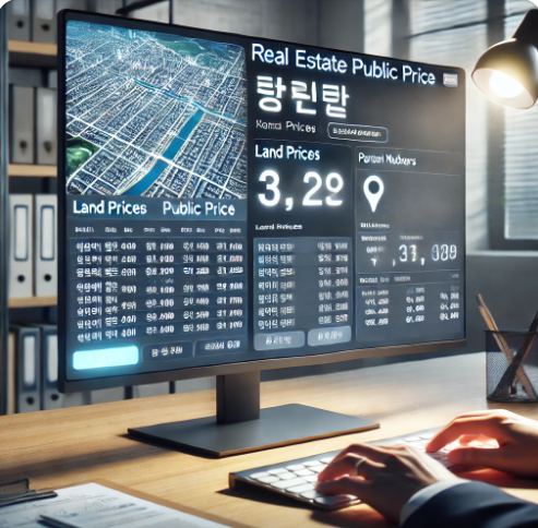 상가 건물 공시지가 조회