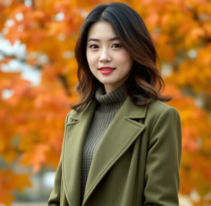 송혜교2025가을 올리브그린그림