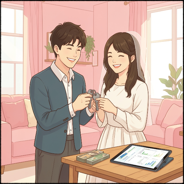 부산시 신혼부부 전세대금 대출이자 지원 이미지