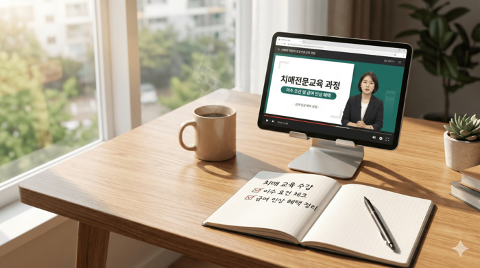 치매전문교육 이수 조건 급여 인상 수강