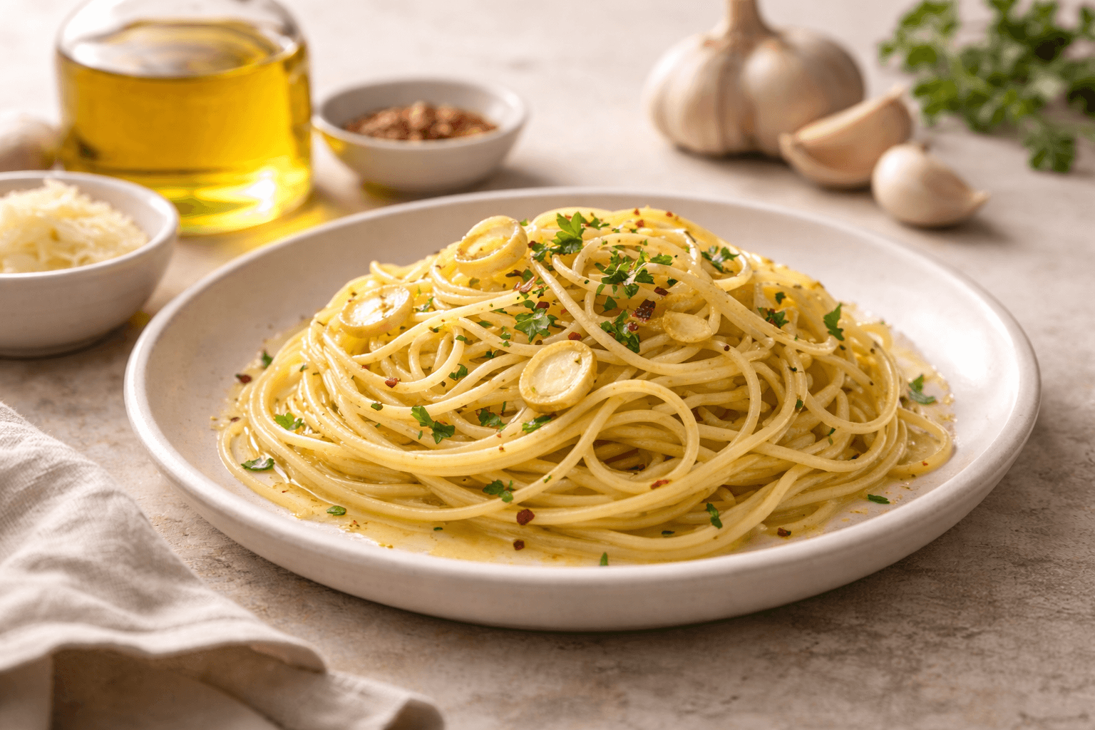 이탈리아 마늘 요리의 철학과 조리 원칙