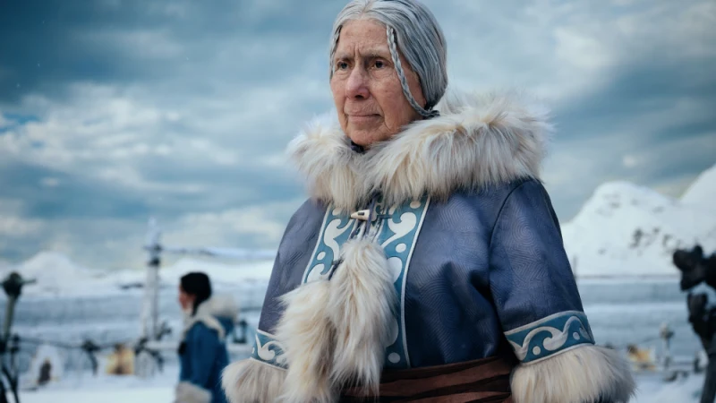 아바타: 아앙의 전설에서 그랜 역을 맡은 케이시 캠프 호리넥