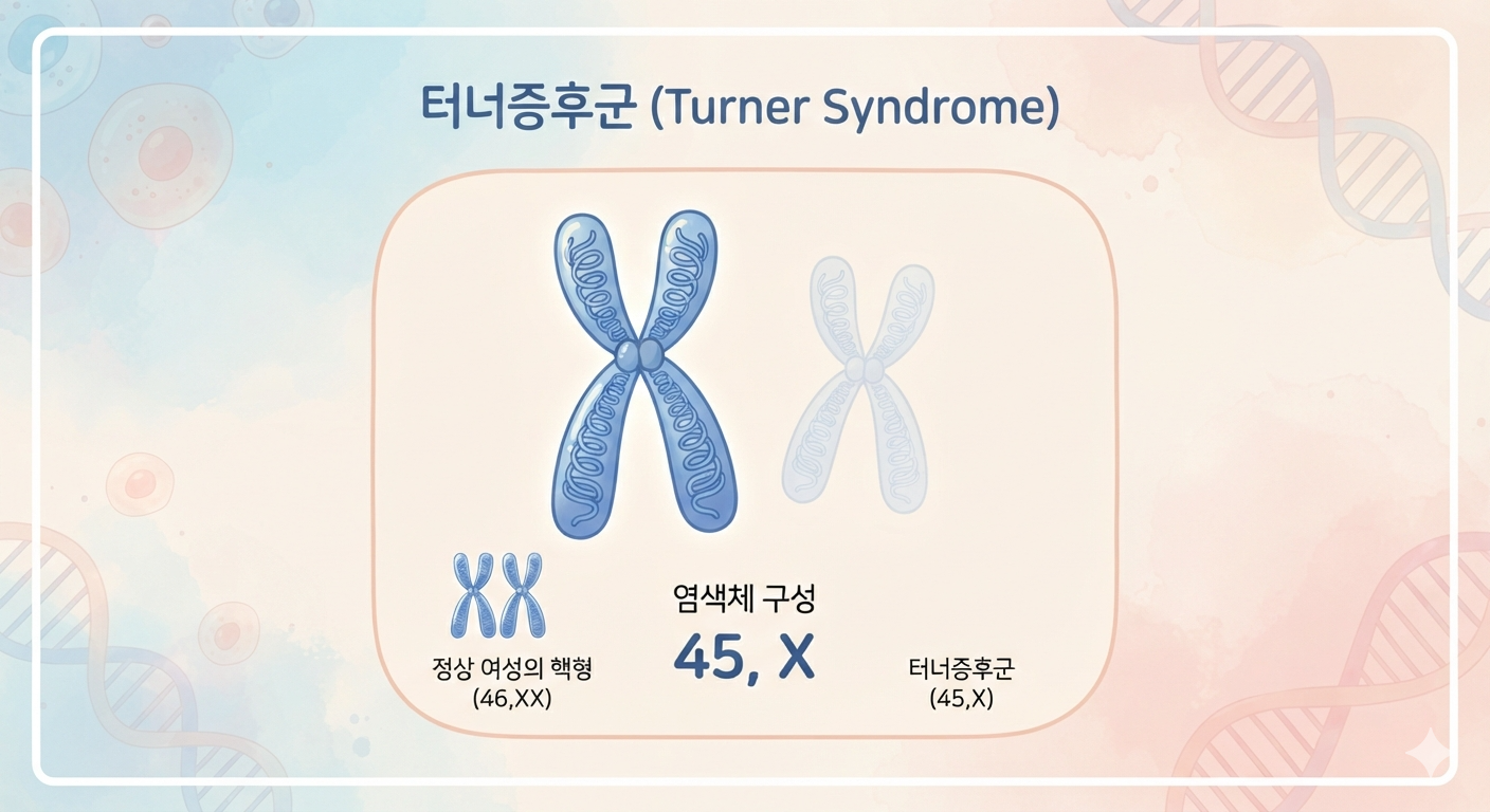 터너증후근(45,X)