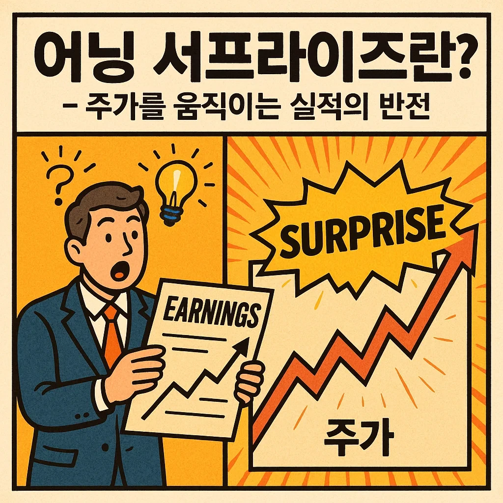 어닝 서프라이즈란? – 주가를 움직이는 실적의 반전