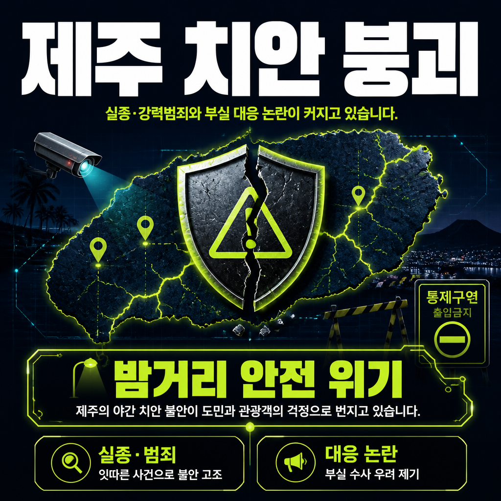 제주 치안 붕괴