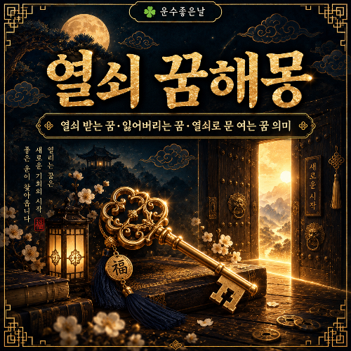 열쇠_꿈해몽