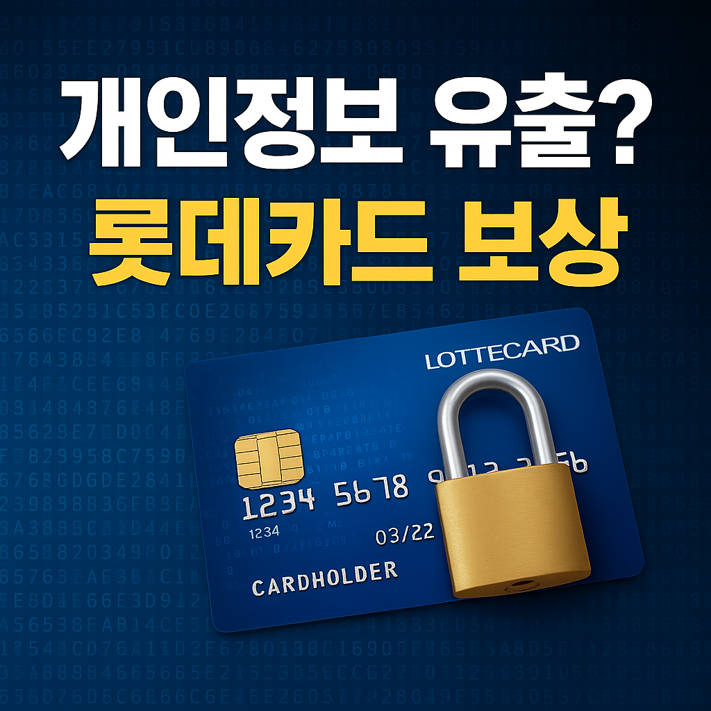 개인정보 유출? 롯데카드 해킹 대응·피해 보상·카드 해지 방법