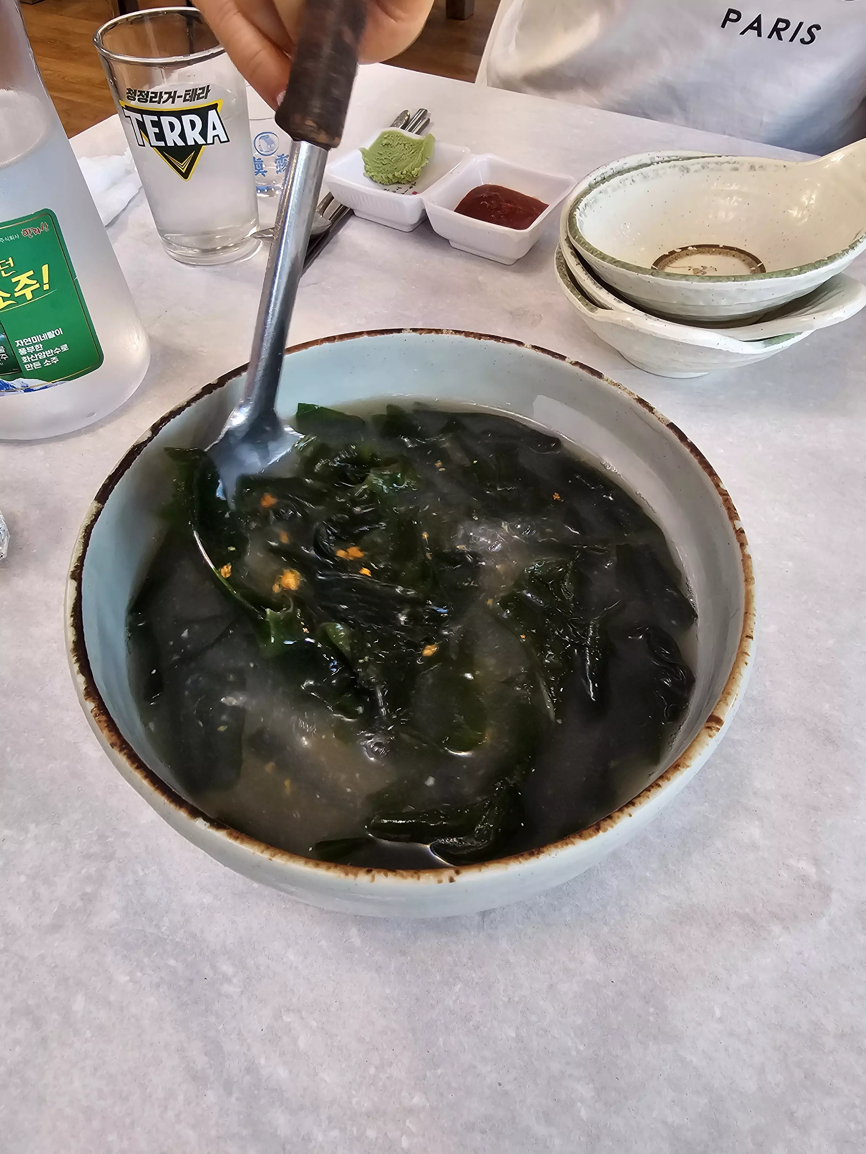 성게 미역국