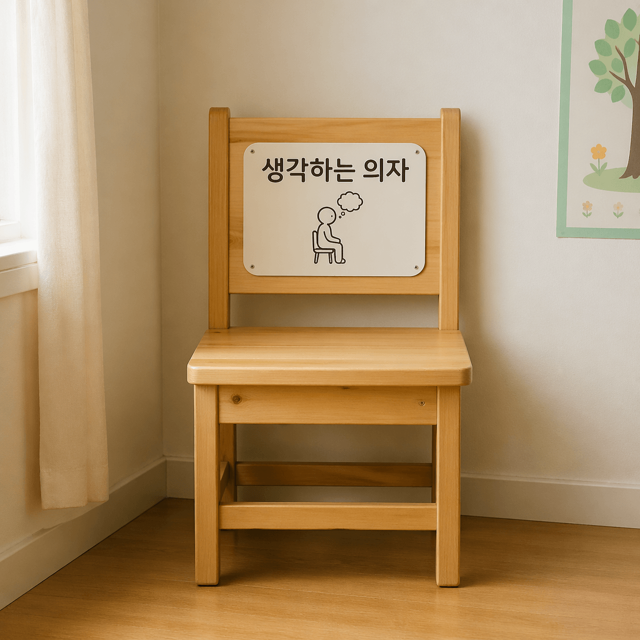 훈육할때 아이가 앉는 생각하는의자
