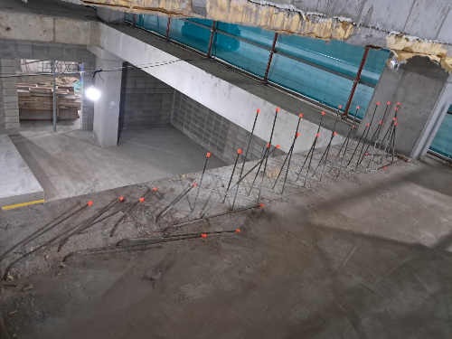 건설현장 노가다 첫 출력 출근 뒷걸음질 찔림 전도 넘어짐 위험 재해예방