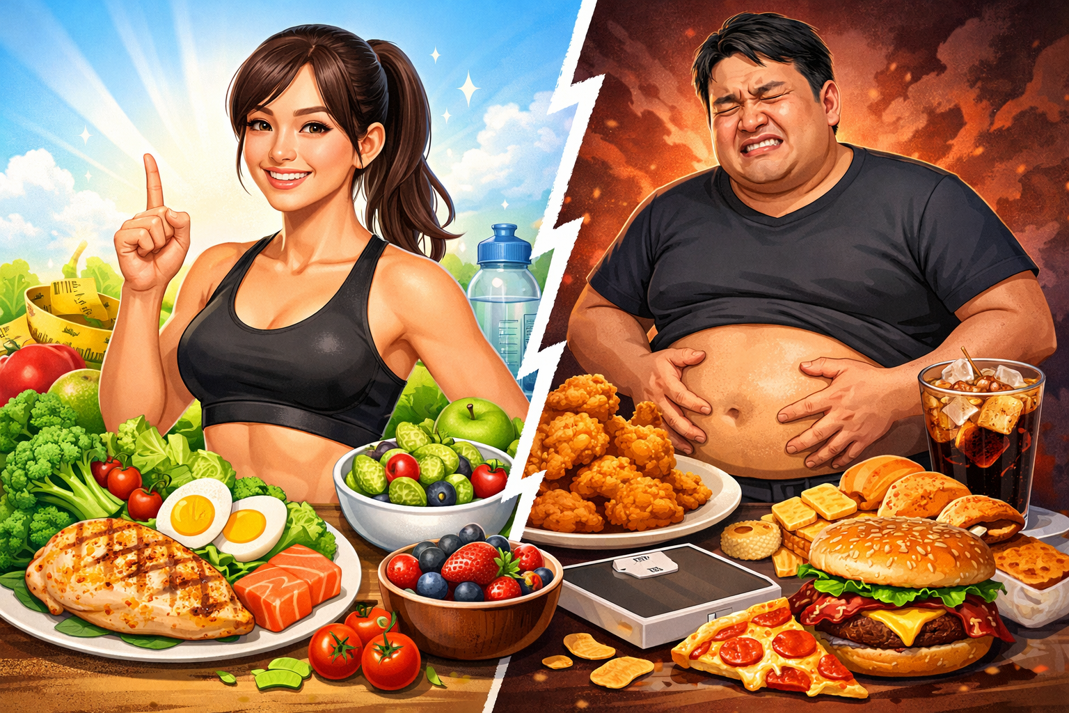 다이어트 & 식단 궁합