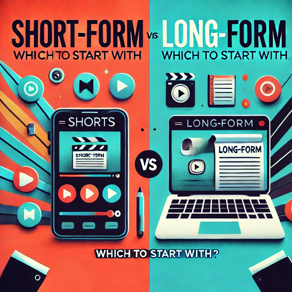 쇼츠 롱폼 콘텐츠