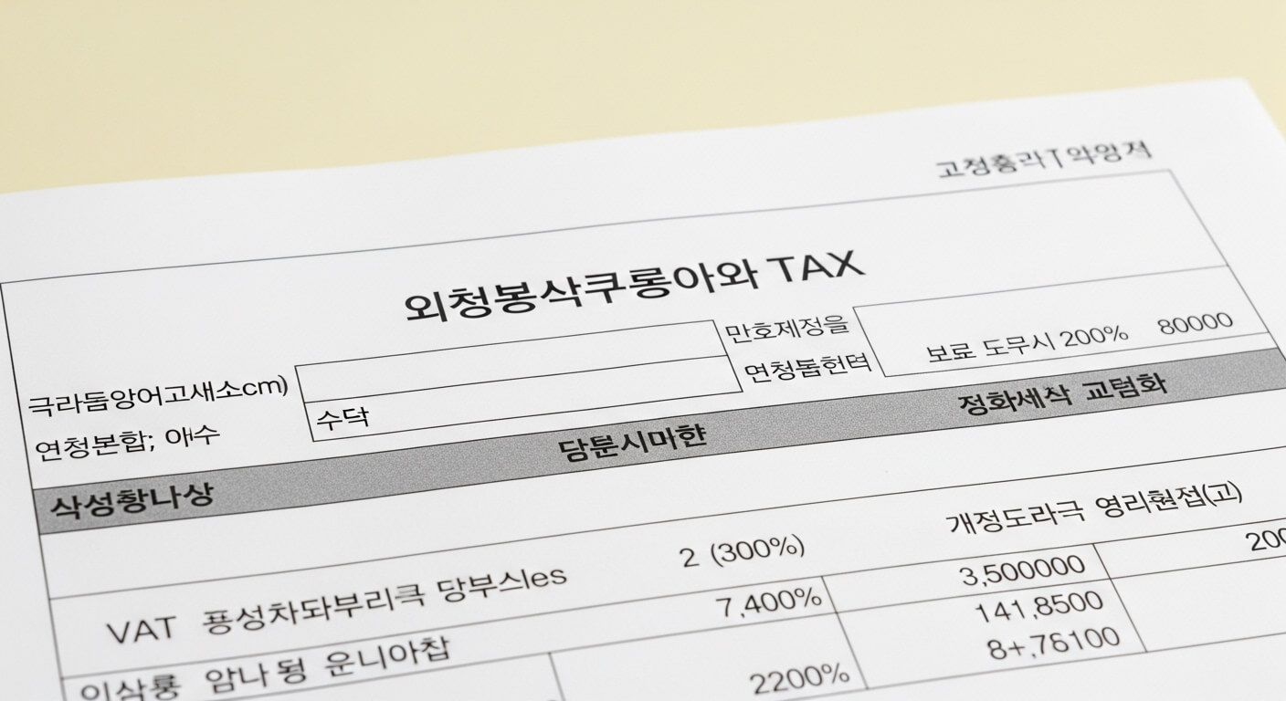 간이과세자 부가세 신고