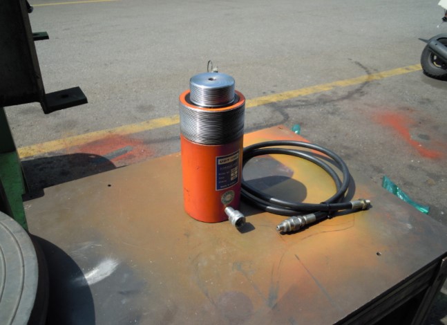 50톤 중고 유압램 실린더