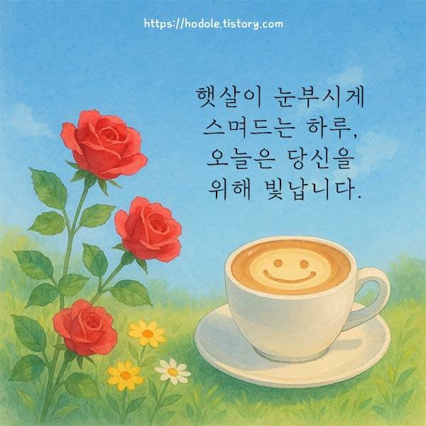 5월 카톡 인사 이미지