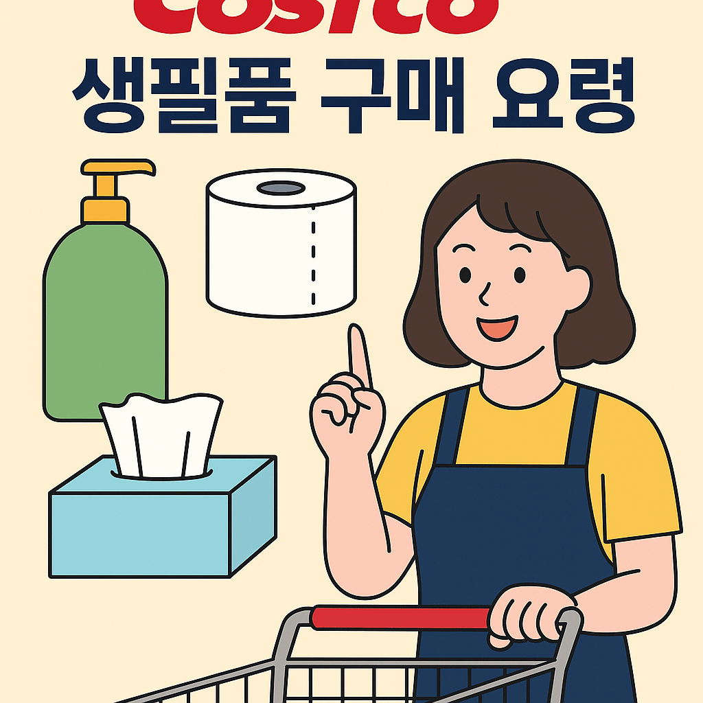 코스트코 생필품 구매 요령 관련 사진