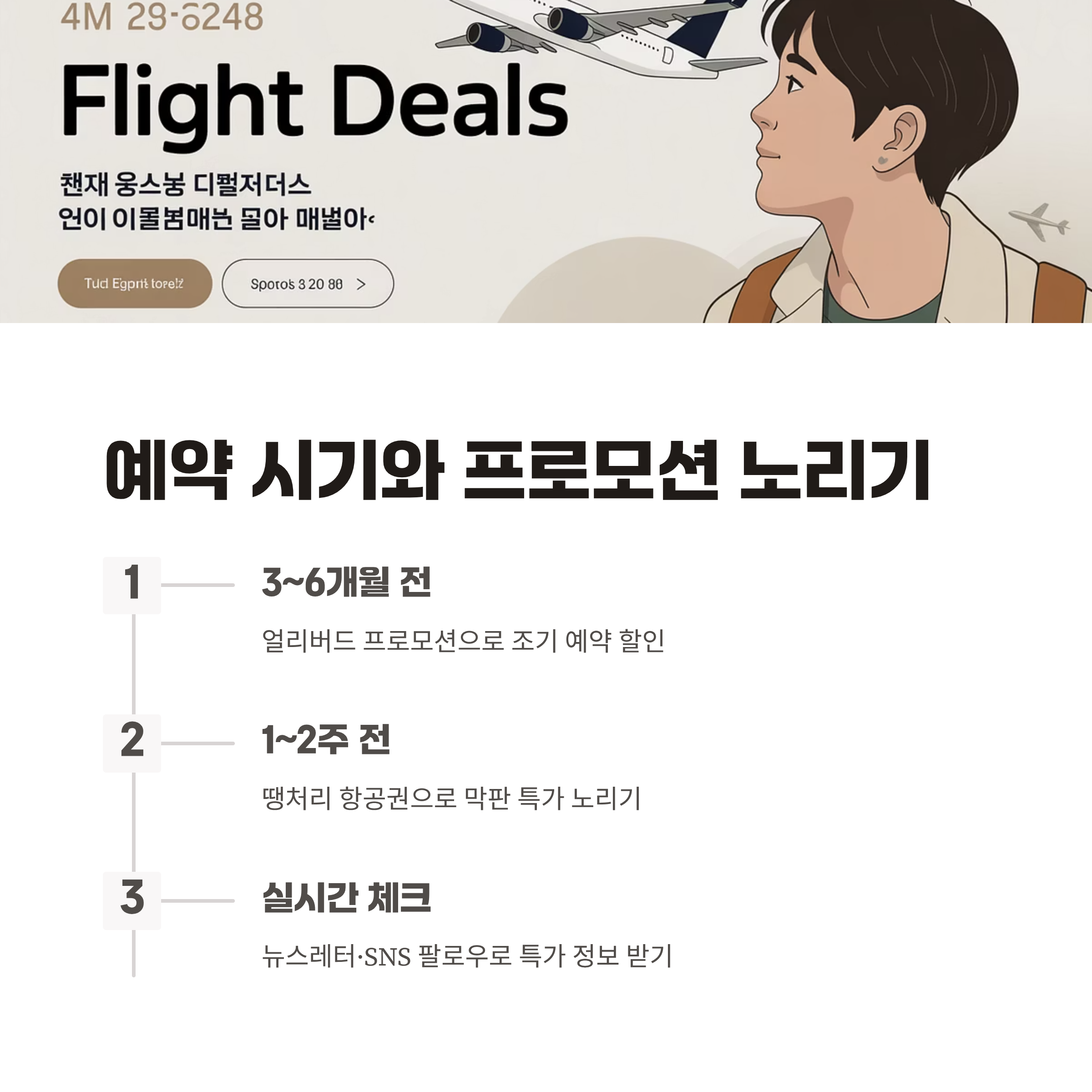 프로모션 노리기