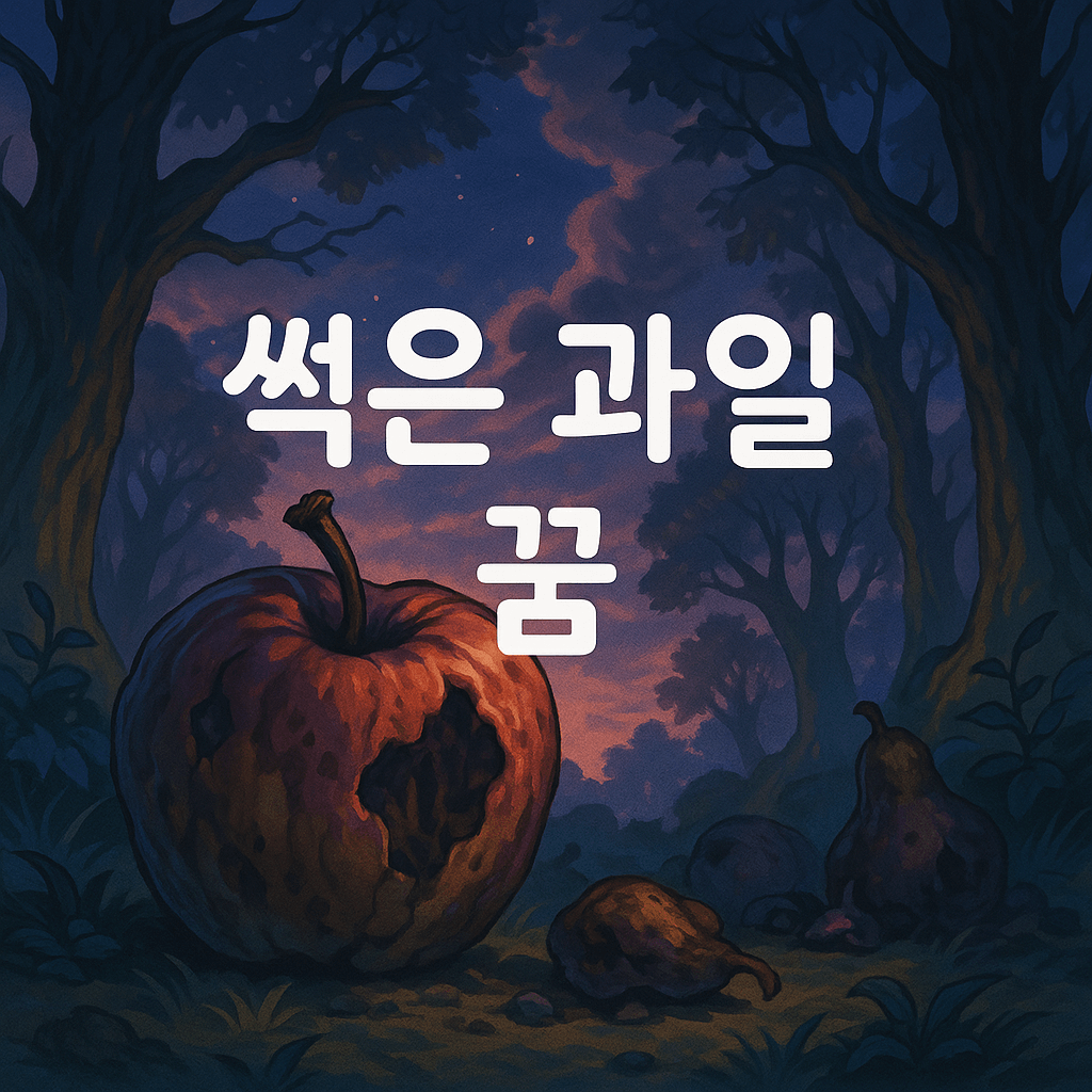 썩은 과일 꿈 해몽