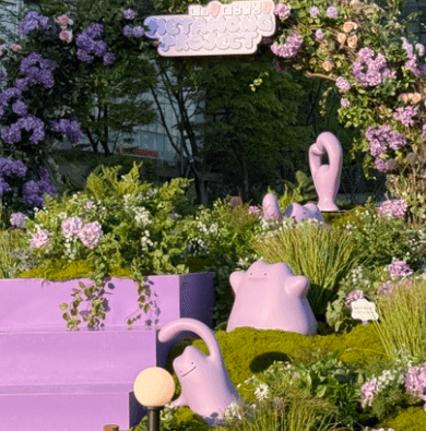 석촌호수 메타몽 축제