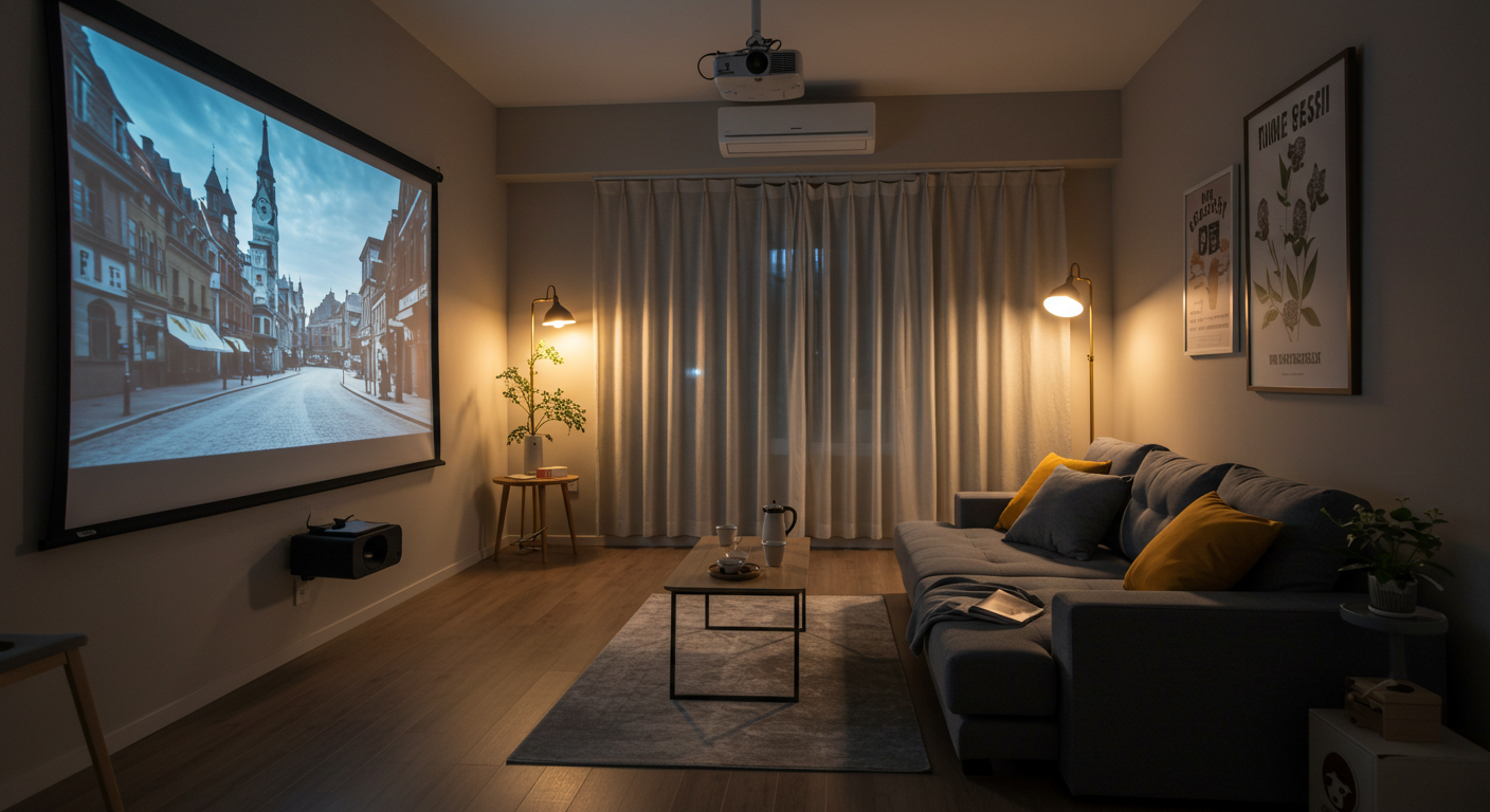 홈시네마 인테리어로 꾸미는 우리 집 영화관