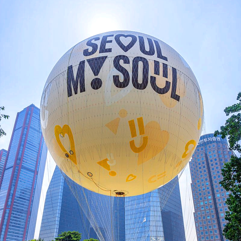 서울달 근접촬영