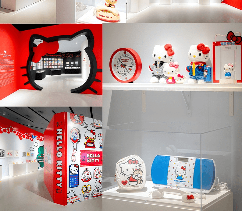 산리오 헬로키티 50주년 특별전 도슨트 데이