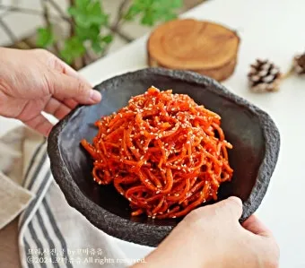 진미 오징어채 고추장 볶음요리 밑반찬 레시피_2