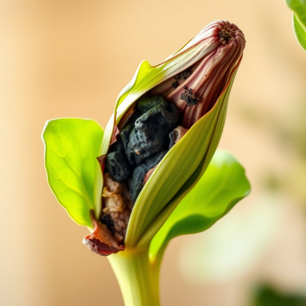 속이 썩고 있는 식물 관리법
