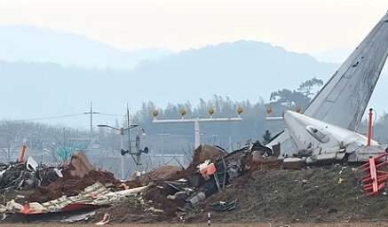 항공 참사 사진