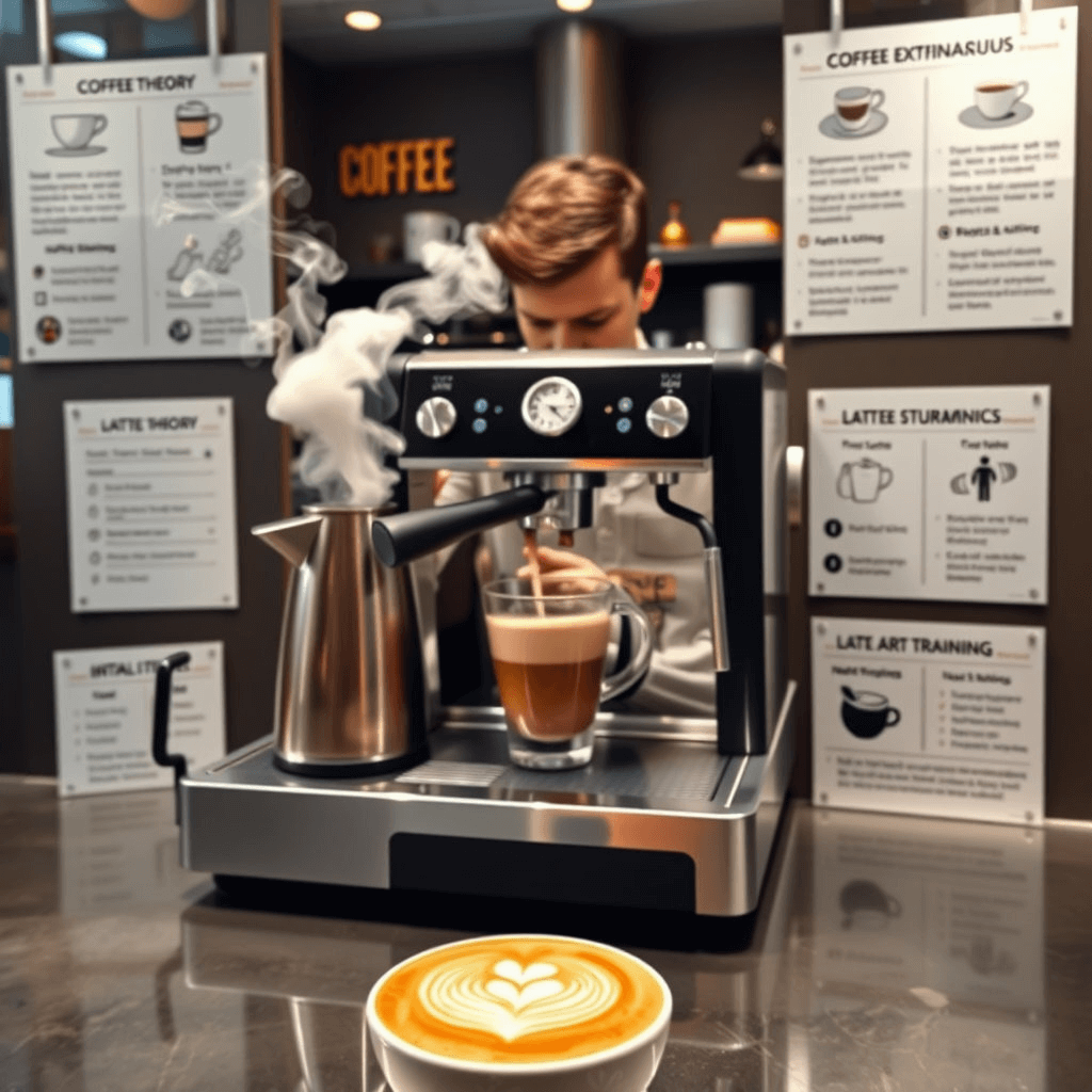 50대 바리스타 국비지원으로 자격증 따기