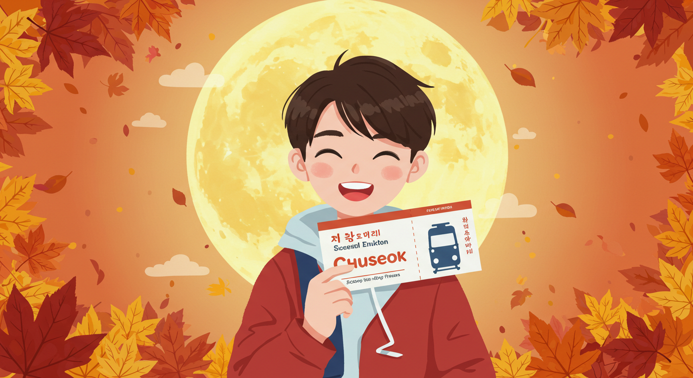 추석 기차표 예매 성공 이미지