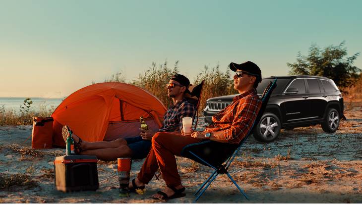 11월 지프 시승 신청 캠핑 폴딩박스 증정 지인 추천 이벤트