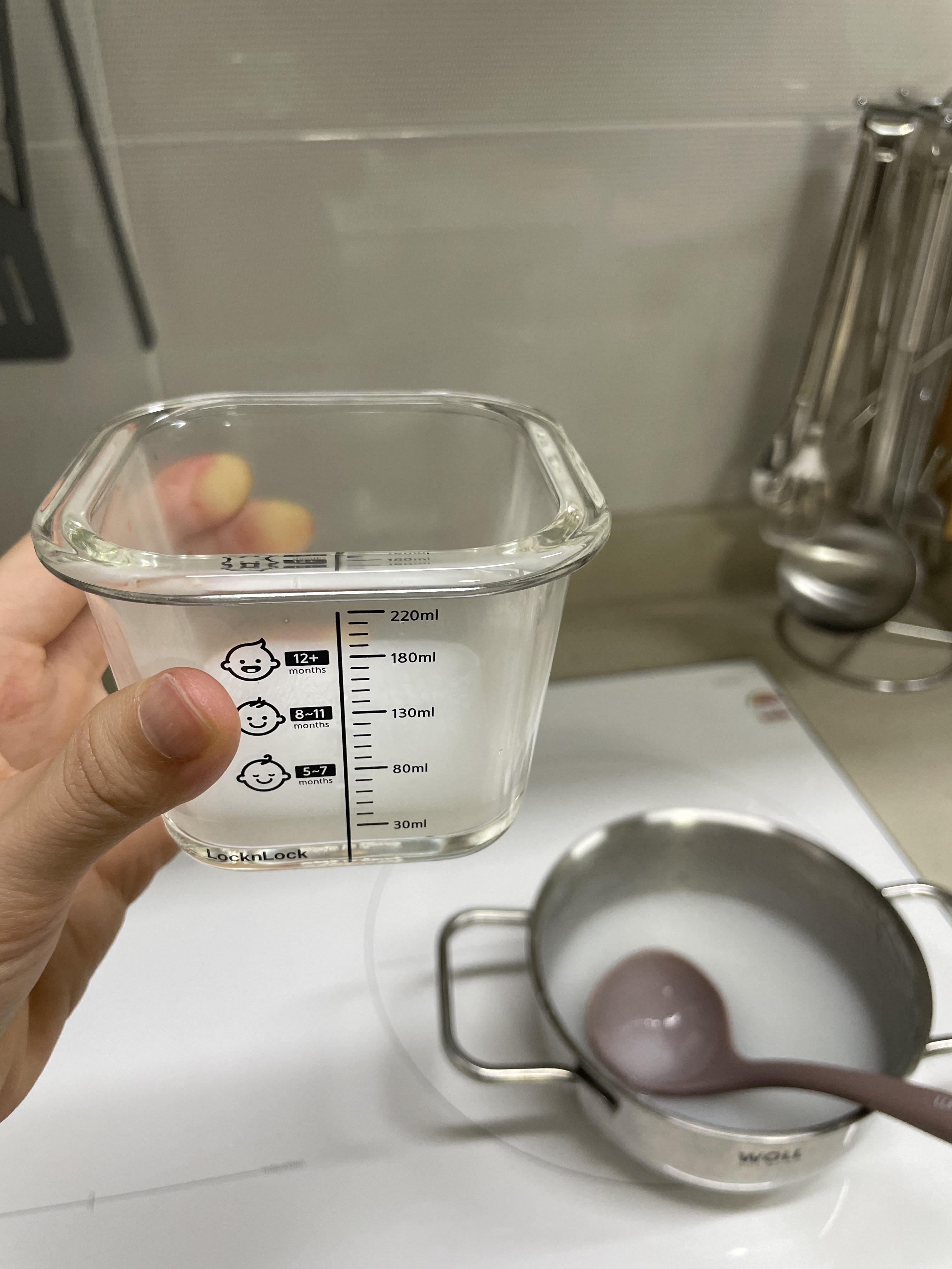 초기 이유식 쌀미음