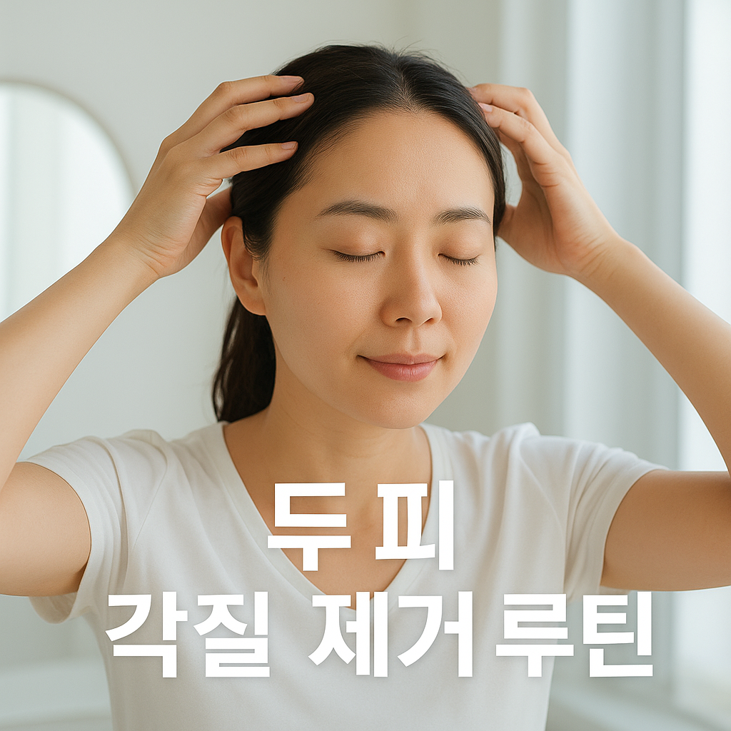 두피 스케일링과 클렌징 올바른 방법