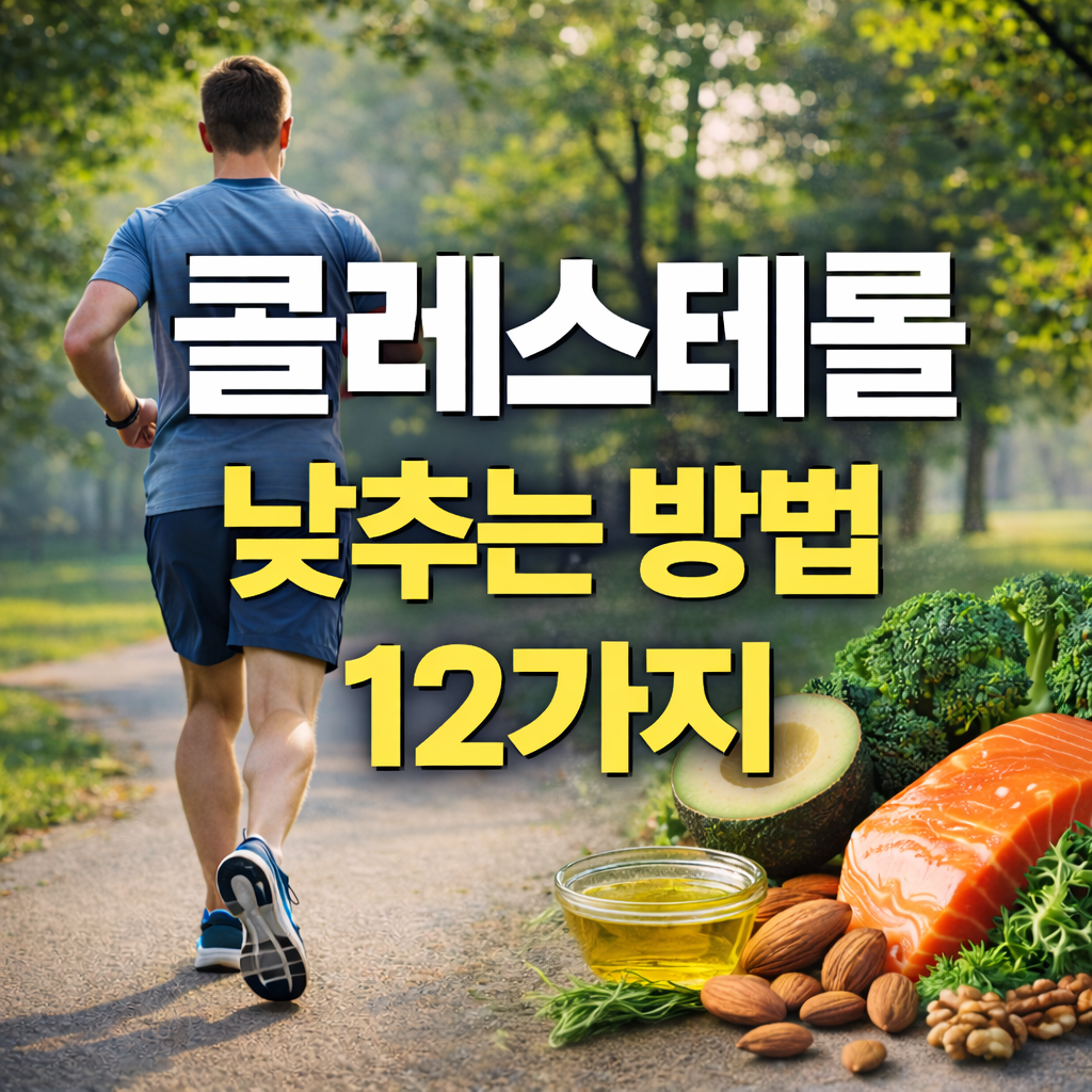 콜레스테롤 낮추는 방법 12가지 &ndash; 식단, 운동, 생활습관 최신 가이드